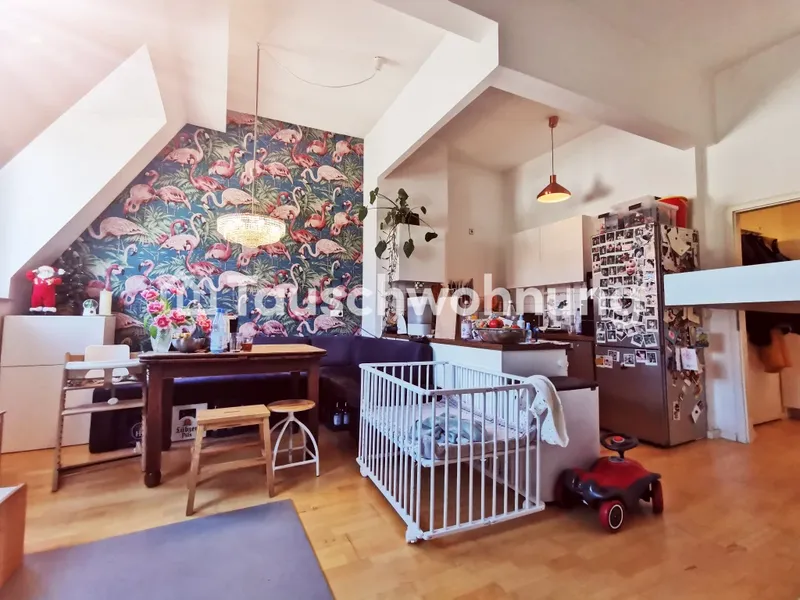 Tauschwohnung: Suchen 4/5 bieten 2 Schlafzimmer Wohnküche in Friedrichshain — photo 1